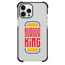 Burger King Phone Case For iPhone Samsung Galaxy Pixel OnePlus Vivo Xiaomi Asus Sony Motorola Nokia - Burger King Lettering Series Sticker