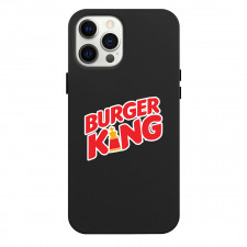 Burger King Phone Case For iPhone Samsung Galaxy Pixel OnePlus Vivo Xiaomi Asus Sony Motorola Nokia - Burger King Logo Sticker