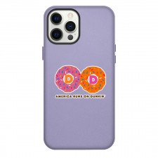 Dunkin Phone Case For iPhone Samsung Galaxy Pixel OnePlus Vivo Xiaomi Asus Sony Motorola Nokia - Dunkin America Runs On Dunkin Sticker