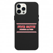 Five Guys Phone Case For iPhone Samsung Galaxy Pixel OnePlus Vivo Xiaomi Asus Sony Motorola Nokia - Five Guys Logo 1986-2005