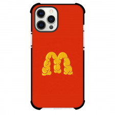 Mcdonald Phone Case For iPhone Samsung Galaxy Pixel OnePlus Vivo Xiaomi Asus Sony Motorola Nokia - Mcdonald Logo Art Shots David Schwen On Red Background