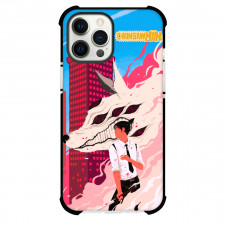 Chainsaw Man Phone Case For iPhone Samsung Galaxy Pixel OnePlus Vivo Xiaomi Asus Sony Motorola Nokia - Aki Hayakawa And Fox Devil Illustration