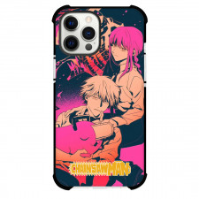 Chainsaw Man Phone Case For iPhone Samsung Galaxy Pixel OnePlus Vivo Xiaomi Asus Sony Motorola Nokia - Denji And Makima Sitting Pop Art