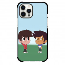 Chibi Tiny Tales Phone Case For iPhone Samsung Galaxy Pixel OnePlus Vivo Xiaomi Asus Sony Motorola Nokia - Chibi Tiny Tales Luz And Marco Standing In A Field