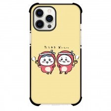 Chiikawa Phone Case For iPhone Samsung Galaxy Pixel OnePlus Vivo Xiaomi Asus Sony Motorola Nokia - Chiikawa Cute Red Chibi Carry Candy with Yellow Background