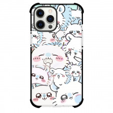 Chiikawa Little Peach Rat Phone Case For iPhone Samsung Galaxy Pixel OnePlus Vivo Xiaomi Asus Sony Motorola Nokia - Little Peach Rat White Stickers Art