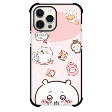 Chiikawa Phone Case For iPhone Samsung Galaxy Pixel OnePlus Vivo Xiaomi Asus Sony Motorola Nokia - Chiikawa Rabbit Crying and Different Cartoon Characters Doing Other Activities