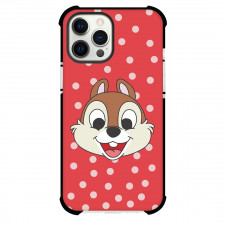 Chip N Dale Chip Phone Case For iPhone Samsung Galaxy Pixel OnePlus Vivo Xiaomi Asus Sony Motorola Nokia - Chip N Dale Chip Avatar On Dot Red Background