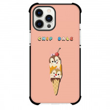 Chip N Dale Phone Case For iPhone Samsung Galaxy Pixel OnePlus Vivo Xiaomi Asus Sony Motorola Nokia - Chip N Dale Ice Cream On Pink Background