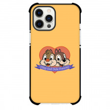 Chip N Dale Phone Case For iPhone Samsung Galaxy Pixel OnePlus Vivo Xiaomi Asus Sony Motorola Nokia - Chip N Dale On Orange Background