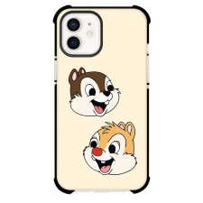 Chip N Dale Phone Case For iPhone Samsung Galaxy Pixel OnePlus Vivo Xiaomi Asus Sony Motorola Nokia - Chip N Dale Smiling Avatar On Beige Background