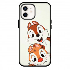 Chip N Dale Phone Case For iPhone Samsung Galaxy Pixel OnePlus Vivo Xiaomi Asus Sony Motorola Nokia - Chip N Dale Smiling On Beige Background