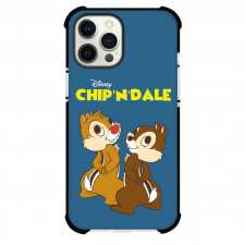 Chip N Dale Phone Case For iPhone Samsung Galaxy Pixel OnePlus Vivo Xiaomi Asus Sony Motorola Nokia - Chip N Dale Standing On Blue Background