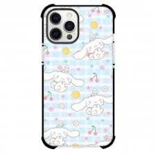 Cinnamoroll Phone Case For iPhone Samsung Galaxy Pixel OnePlus Vivo Xiaomi Asus Sony Motorola Nokia - Cinnamoroll Blue Plaid Pattern Art