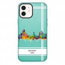 Famous Attraction Abu Dhabi Phone Case For iPhone Samsung Galaxy Pixel OnePlus Vivo Xiaomi Asus Sony Motorola Nokia - Abu Dhabi UAE Color Cityscape Art