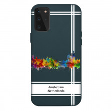Famous Attraction Amsterdam Netherlands Phone Case For iPhone Samsung Galaxy Pixel OnePlus Vivo Xiaomi Asus Sony Motorola Nokia - Amsterdam Netherlands Color Cityscape Art