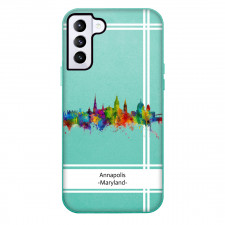 Famous Attraction Annapolis Maryland Phone Case For iPhone Samsung Galaxy Pixel OnePlus Vivo Xiaomi Asus Sony Motorola Nokia - Annapolis Maryland Color Cityscape Art
