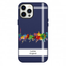 Famous Attraction Carlisle England Phone Case For iPhone Samsung Galaxy Pixel OnePlus Vivo Xiaomi Asus Sony Motorola Nokia - Carlisle England Color Cityscape Art