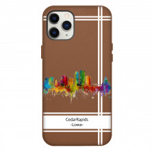 Famous Attraction Cedar Rapids Lowa Phone Case For iPhone Samsung Galaxy Pixel OnePlus Vivo Xiaomi Asus Sony Motorola Nokia - Cedar Rapids Lowa Color Cityscape Art