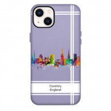 Famous Attraction Coventry England Phone Case For iPhone Samsung Galaxy Pixel OnePlus Vivo Xiaomi Asus Sony Motorola Nokia - Coventry England Color Cityscape Art