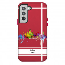 Famous Attraction Dallas Texas Phone Case For iPhone Samsung Galaxy Pixel OnePlus Vivo Xiaomi Asus Sony Motorola Nokia - Dallas Texas Color Cityscape Art