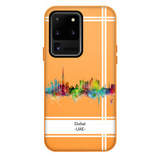 Famous Attraction Dubai Phone Case For iPhone Samsung Galaxy Pixel OnePlus Vivo Xiaomi Asus Sony Motorola Nokia - Dubai UAE Color Cityscape Art