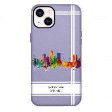 Famous Attraction Jacksonville Phone Case For iPhone Samsung Galaxy Pixel OnePlus Vivo Xiaomi Asus Sony Motorola Nokia - Jacksonville Florida Color Cityscape Art