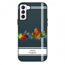 Famous Attraction Lincoln England Phone Case For iPhone Samsung Galaxy Pixel OnePlus Vivo Xiaomi Asus Sony Motorola Nokia - Lincoln England Color Cityscape Art