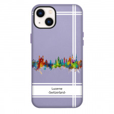 Famous Attraction Lucerne Phone Case For iPhone Samsung Galaxy Pixel OnePlus Vivo Xiaomi Asus Sony Motorola Nokia - Lucerne Switzerland Color Cityscape Art