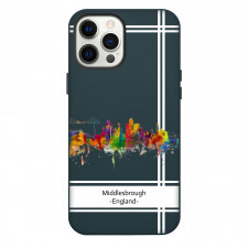 Famous Attraction Middlesbrough Phone Case For iPhone Samsung Galaxy Pixel OnePlus Vivo Xiaomi Asus Sony Motorola Nokia - Middlesbrough England Color Cityscape Art