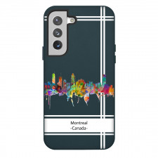 Famous Attraction Montreal Canada Phone Case For iPhone Samsung Galaxy Pixel OnePlus Vivo Xiaomi Asus Sony Motorola Nokia - Montreal Canada Color Cityscape Art