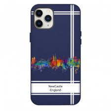 Famous Attraction Newcastle England Phone Case For iPhone Samsung Galaxy Pixel OnePlus Vivo Xiaomi Asus Sony Motorola Nokia - NewCastle England Color Cityscape Art