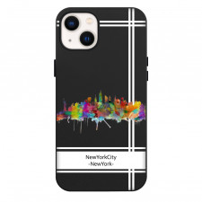 Famous Attraction New York Phone Case For iPhone Samsung Galaxy Pixel OnePlus Vivo Xiaomi Asus Sony Motorola Nokia - New York City New York Color Cityscape Art