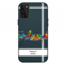 Famous Attraction Newport Wales Phone Case For iPhone Samsung Galaxy Pixel OnePlus Vivo Xiaomi Asus Sony Motorola Nokia - Newport Wales Color Cityscape Art