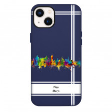 Famous Attraction Pisa Italy Phone Case For iPhone Samsung Galaxy Pixel OnePlus Vivo Xiaomi Asus Sony Motorola Nokia - Pisa Italy Color Cityscape Art