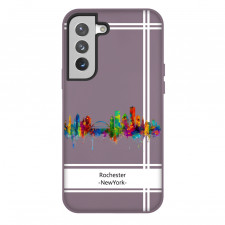 Famous Attraction Rochester New York Phone Case For iPhone Samsung Galaxy Pixel OnePlus Vivo Xiaomi Asus Sony Motorola Nokia - Rochester New York Color Cityscape Art