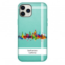 Famous Attraction San Francisco Phone Case For iPhone Samsung Galaxy Pixel OnePlus Vivo Xiaomi Asus Sony Motorola Nokia - San Francisco California Color Cityscape Art