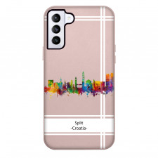 Famous Attraction Split Croatia Phone Case For iPhone Samsung Galaxy Pixel OnePlus Vivo Xiaomi Asus Sony Motorola Nokia - Split Croatia Color Cityscape Art