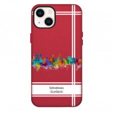 Famous Attraction St Andrews Scotland Phone Case For iPhone Samsung Galaxy Pixel OnePlus Vivo Xiaomi Asus Sony Motorola Nokia - St Andrews Scotland Color Cityscape Art