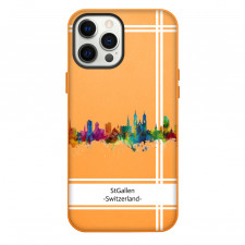 Famous Attraction St Gallen Color Phone Case For iPhone Samsung Galaxy Pixel OnePlus Vivo Xiaomi Asus Sony Motorola Nokia - St Gallen Switzerland Color Cityscape Art