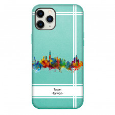 Famous Attraction Taipei Taiwan Phone Case For iPhone Samsung Galaxy Pixel OnePlus Vivo Xiaomi Asus Sony Motorola Nokia - Taipei Taiwan Color Cityscape Art