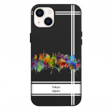Famous Attraction Tokyo Japan Phone Case For iPhone Samsung Galaxy Pixel OnePlus Vivo Xiaomi Asus Sony Motorola Nokia - Tokyo Japan Color Cityscape Art