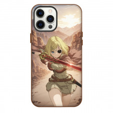 Clevatess Alicia Glenfall Phone Case For iPhone Samsung Galaxy Pixel OnePlus Vivo Xiaomi Asus Sony Motorola Nokia - Alicia Glenfall Desert Attack Portrait