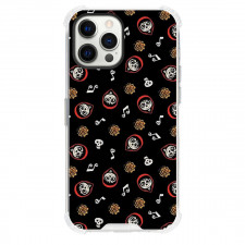 Coco Miguel Phone Case For iPhone Samsung Galaxy Pixel OnePlus Vivo Xiaomi Asus Sony Motorola Nokia - Miguel Pattern Black Background