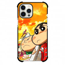 Crayon Shin-chan Phone Case For iPhone Samsung Galaxy Pixel OnePlus Vivo Xiaomi Asus Sony Motorola Nokia - Crayon Shin-chan Characters Food Weapons