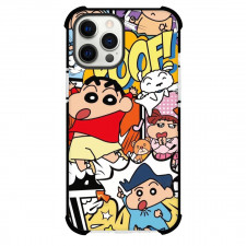 Crayon Shin-chan Phone Case For iPhone Samsung Galaxy Pixel OnePlus Vivo Xiaomi Asus Sony Motorola Nokia - Characters Poof Comic Art
