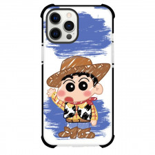 Crayon Shin-chan Phone Case For iPhone Samsung Galaxy Pixel OnePlus Vivo Xiaomi Asus Sony Motorola Nokia - Crayon Shin-chan Cowboy Pencil Art