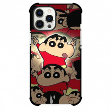 Crayon Shin-chan Phone Case For iPhone Samsung Galaxy Pixel OnePlus Vivo Xiaomi Asus Sony Motorola Nokia - Crayon Shin-chan Double Peace Sign