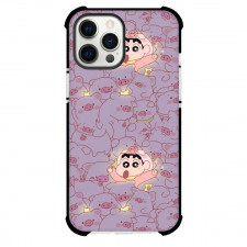Crayon Shin-chan Phone Case For iPhone Samsung Galaxy Pixel OnePlus Vivo Xiaomi Asus Sony Motorola Nokia - Crayon Shin-chan Squeezed with the Pigs Collage