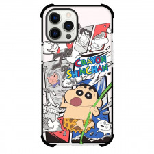 Crayon Shin-chan Phone Case For iPhone Samsung Galaxy Pixel OnePlus Vivo Xiaomi Asus Sony Motorola Nokia - Crayon Shin-chan as Tarzan Comic Art